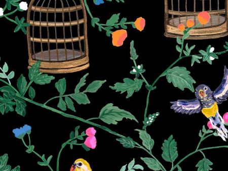 Ann s Garden  Wallpaper by Carly Beck - Black Supply