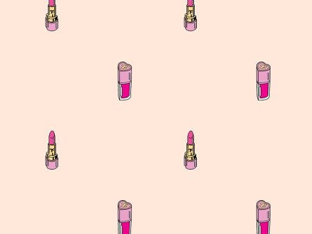 Trixie Cosmetics  Wallpaper by Trixie Mattel - Peach For Sale