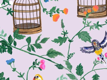 Ann s Garden  Wallpaper by Carly Beck - Lavender Supply