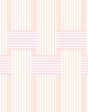 Roman Holiday Woven  Wallpaper by Barbie™ - Peach Cheap