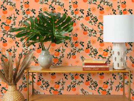 Arance Dolci  Wallpaper by Carly Beck - Orange Fashion