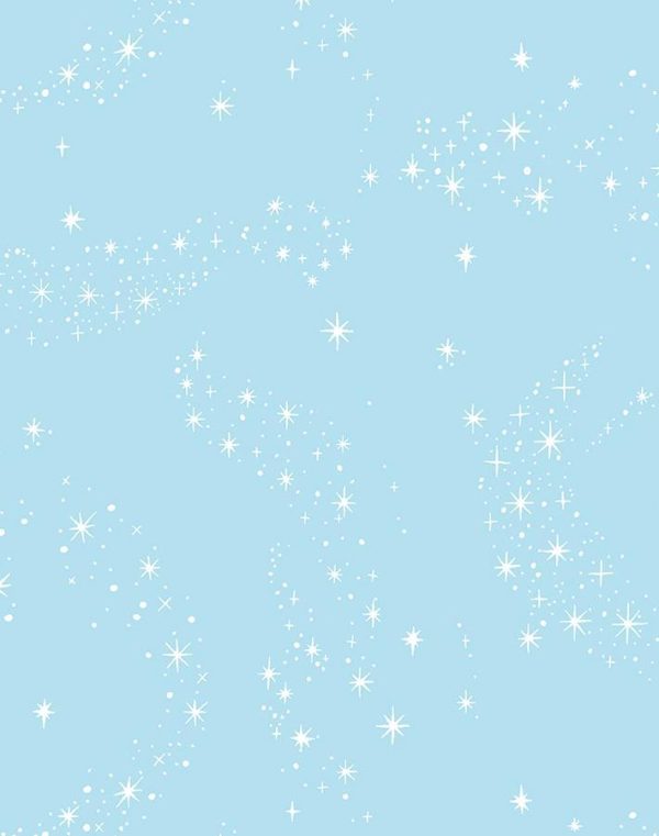 Stardust  Wallpaper by Barbie™ - Baby Blue For Sale