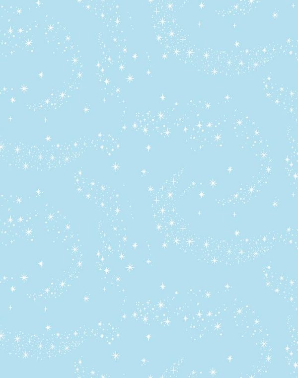 Stardust  Wallpaper by Barbie™ - Baby Blue For Sale