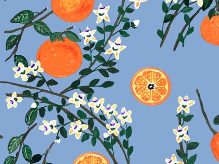 Arance Dolci  Wallpaper by Carly Beck - Blue Online