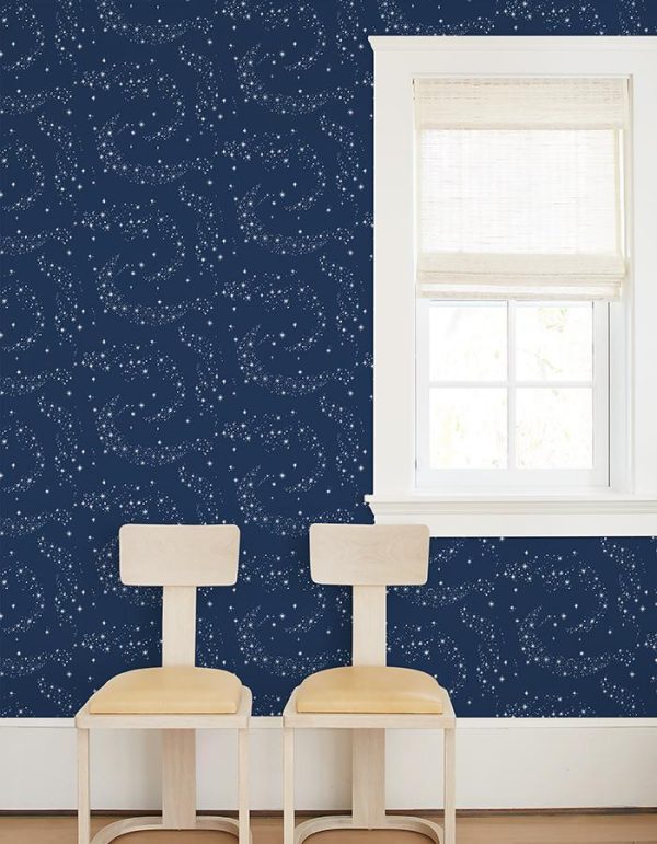 Stardust  Wallpaper by Barbie™ - Navy Online Hot Sale