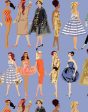 Vintage Illustration  Wallpaper by Barbie™ - Violet on Sale