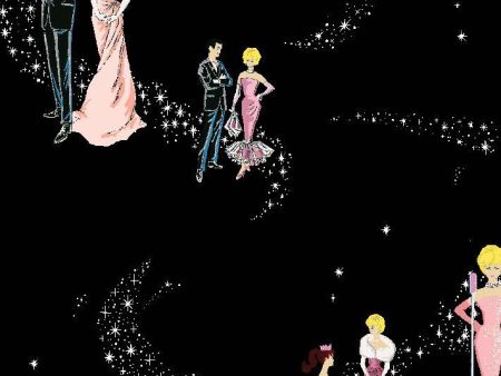 Starlight Barbie™  Wallpaper by Barbie™ - Black For Cheap