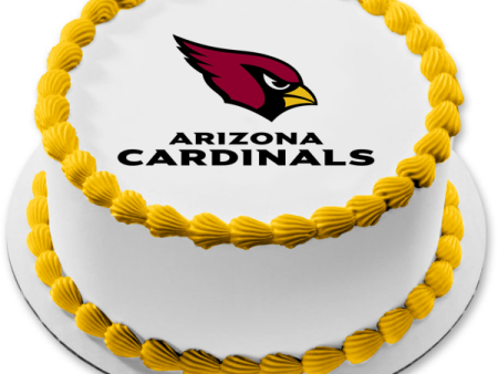 Arizona Cardinals Professional American Football NFL Logo Edible Cake Topper Image ABPID04858 Fashion