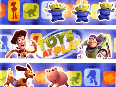 Toy Story 3 Woody Buzz Lightyear Aliens Bullseye and Hamm Edible Cake Topper Image Strips ABPID05751 For Sale