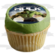 The Incredible Hulk Angry Face Edible Cake Topper Image ABPID05726 Online Hot Sale