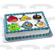 Angry Birds Red Chuck Bomb the Blues Matilda Edible Cake Topper Image ABPID04737 on Sale