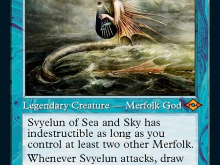 Svyelun of Sea and Sky (Retro Foil Etched) [Modern Horizons 2] Sale