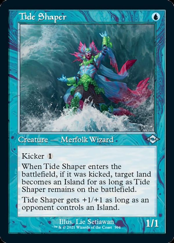 Tide Shaper (Retro Foil Etched) [Modern Horizons 2] Hot on Sale