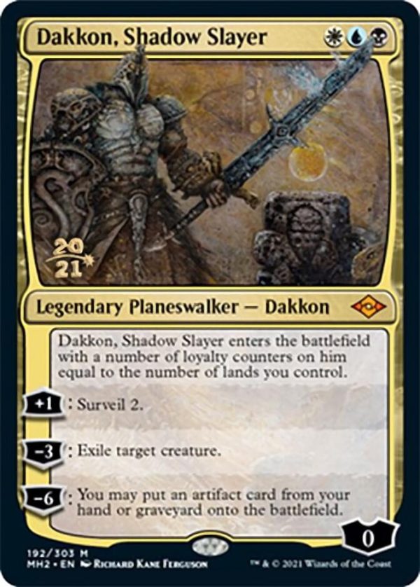 Dakkon, Shadow Slayer [Modern Horizons 2 Prerelease Promos] Fashion