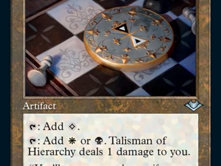 Talisman of Hierarchy (Retro Foil Etched) [Modern Horizons] Discount