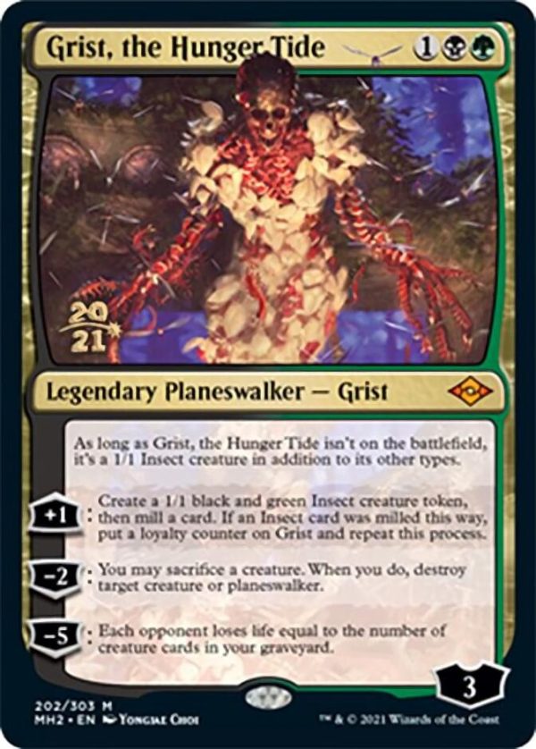 Grist, the Hunger Tide [Modern Horizons 2 Prerelease Promos] For Sale