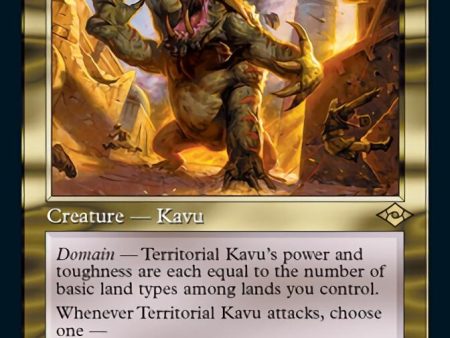 Territorial Kavu (Retro Foil Etched) [Modern Horizons 2] For Cheap