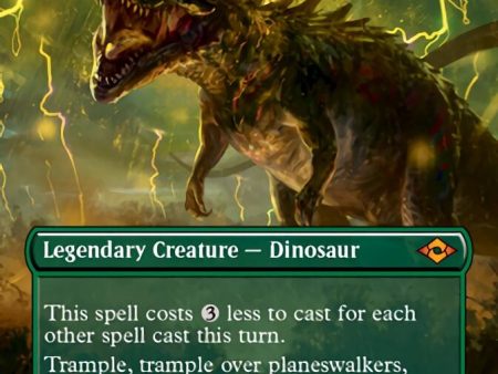 Thrasta, Tempest s Roar (Borderless Alternate Art) [Modern Horizons 2] For Cheap