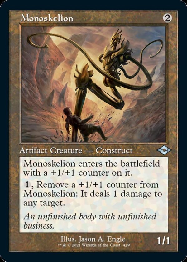 Monoskelion (Retro Foil Etched) [Modern Horizons 2] Sale