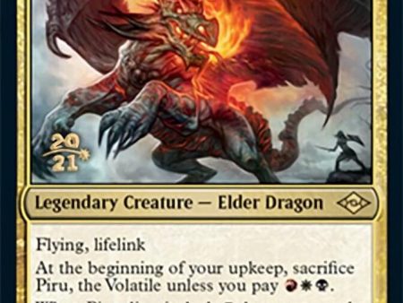 Piru, the Volatile [Modern Horizons 2 Prerelease Promos] on Sale