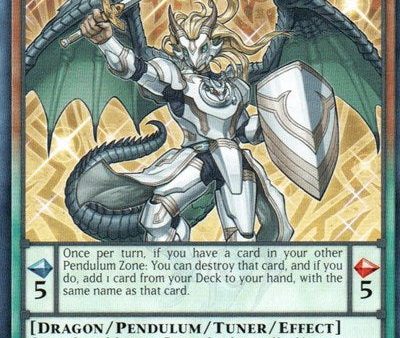 Luster Pendulum, the Dracoslayer (Rare) [ANGU-EN045] Rare Hot on Sale