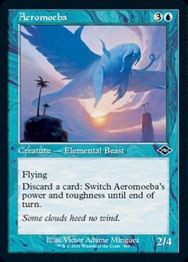 Aeromoeba (Retro Foil Etched) [Modern Horizons 2] Online now