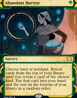 Abundant Harvest (Etched Foil) [Strixhaven Mystical Archive] For Cheap