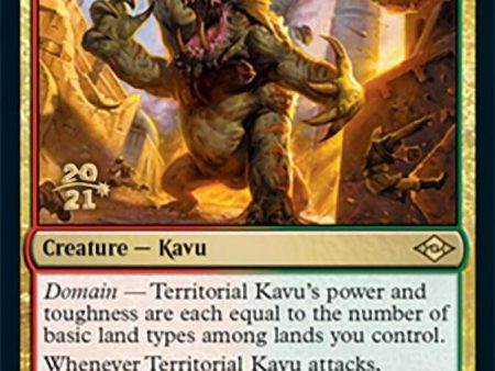 Territorial Kavu [Modern Horizons 2 Prerelease Promos] Online Sale