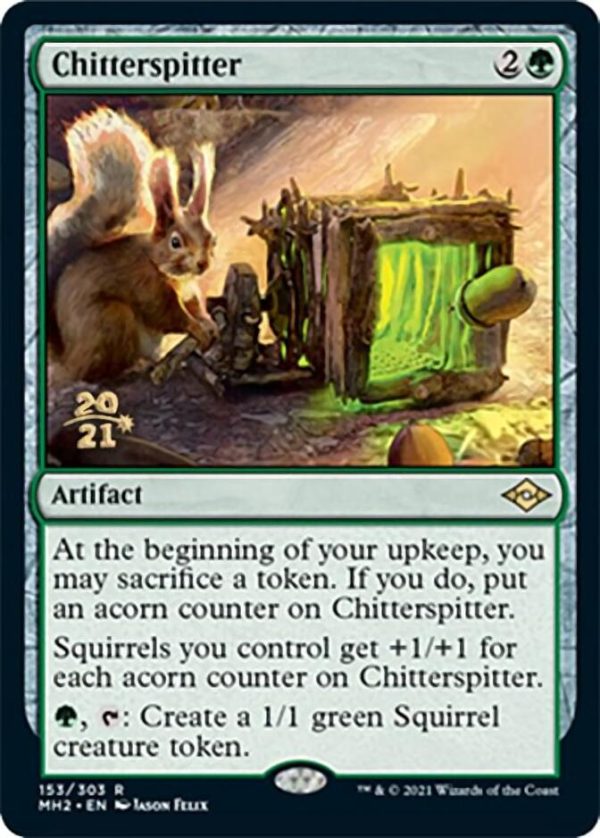 Chitterspitter [Modern Horizons 2 Prerelease Promos] For Cheap