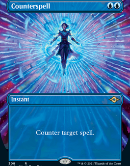 Counterspell (Borderless Alternate Art) [Modern Horizons 2] Online now