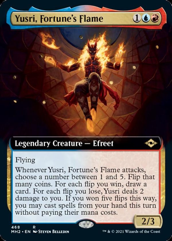 Yusri, Fortune s Flame (Extended Art) [Modern Horizons 2] For Discount